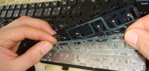 Ремонт и замена клавиатуры ноутбука